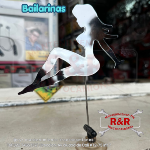 BAILARINAS CHICAS CROMADA